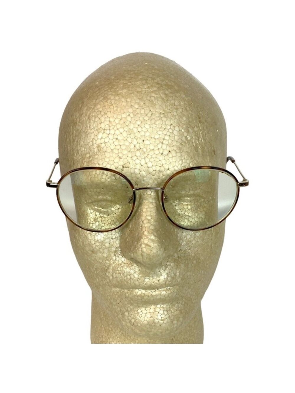Warby Parker Duncan Round Metal Eyeglasses Frames Brown Tortoise 50-18-140